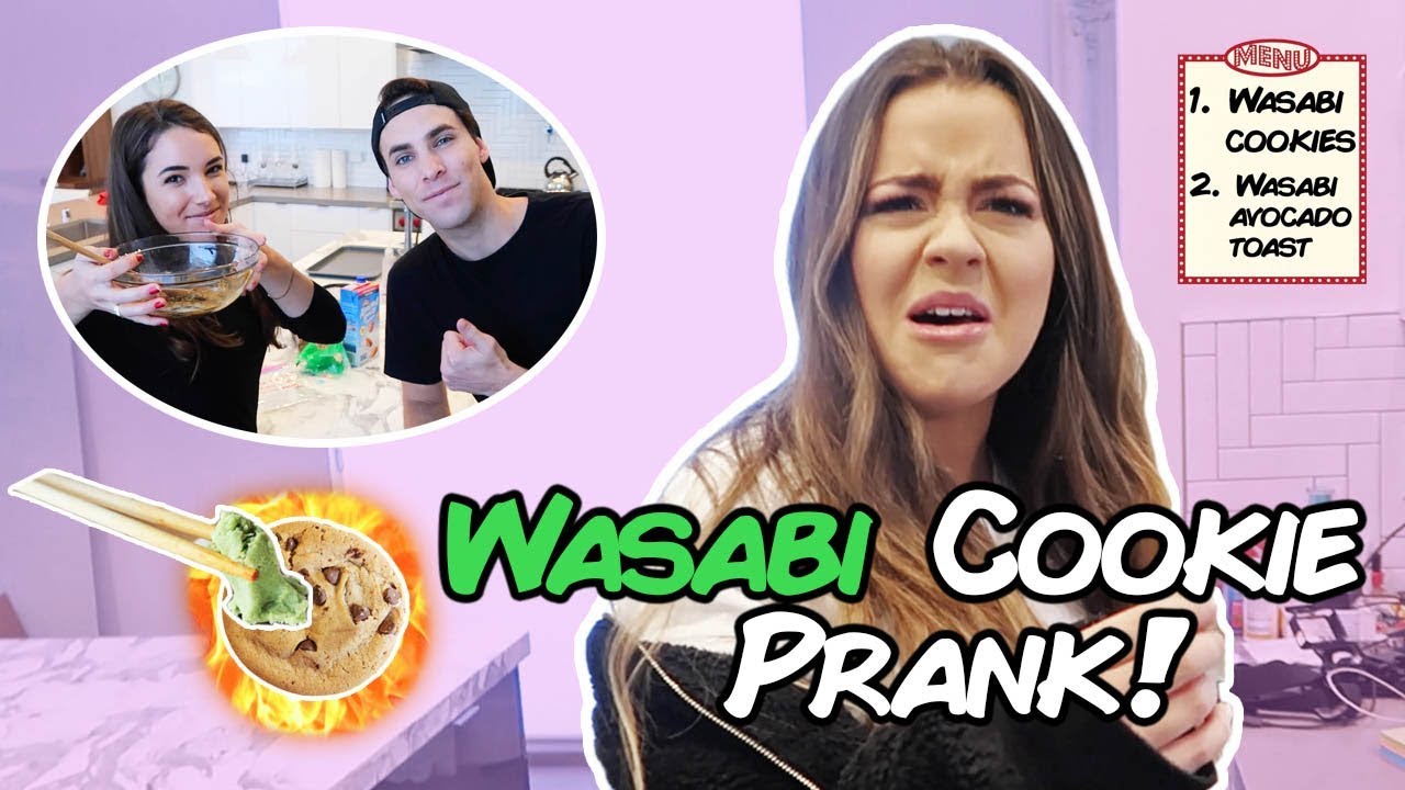Spicy Wasabi Cookie Prank Youtube