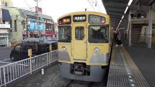 西武新2000系2527F＋2051Fの急行／小平＠SONY WX10