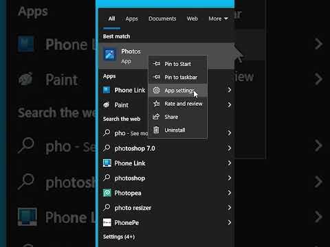 How to Reset Microsoft Photos App in Windows 10 PC or Laptop