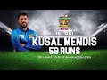 Kusal Mendis's 59 Runs Against Bangladesh  | 1st ODI | Sri Lanka tour of Bangladesh 2024