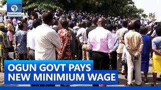 Ogun State Govt Begins Payment Of New Minimum Wage