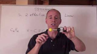 Chemguy Chemistry: Molecular Shapes 3: 2 Effective Pairs