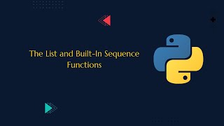 List & built in sequence functions in python |#python #neuraltechanalytics #pythonprogramming #data