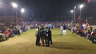 Shallu Panihari (Rajpal Bagri) Vs Kaliyewala (Guri,Sukhu, Kinda) at Rampur shooting Volleyball Cup