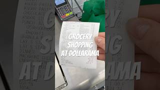 Grocery shopping at Dollarama 🛒 #asmr #dollarama #dollaramahaul #haulvideo #groceryshopping #food