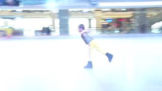 Mikko Wirawardhana 7y solo program Pre Alpha, figure ice skating