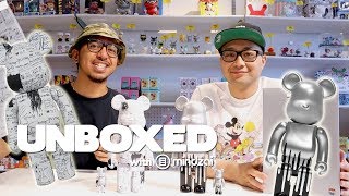 Basquiat #3 and Krink NYC Bearbrick Sets Unboxing! - Unboxed EP76