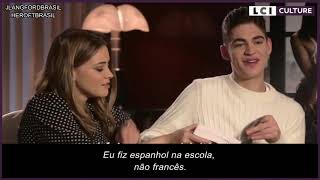 Hero Fiennes-Tiffin \u0026 Josephine Langford | LCI — Legendado