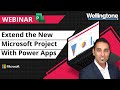 Microsoft Project for the web: Extend with Power Apps