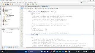 Java Part 12 - Identifiers in Java
