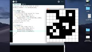 Clickable boxes in a 2D array (grid)