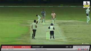 Rawdy Cricket Club Vs Sayyed Sahab 11  Live Match on SDS CRICKET ACADAMY