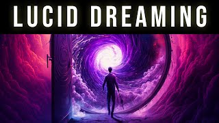 Enter The Dream Dimension | Lucid Dreaming Black Screen Binaural Beats Music To Induce Lucid Dreams