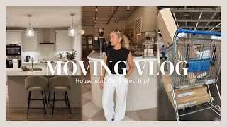 MOVING VLOG: House updates + Ikea trip!
