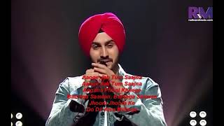 Rohanpreet Singh| Aaoge Jab Tum O Sajna with lyrics| Rising Star India 07 April 2018