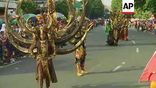 Annual Jember Fashion Carnival dazzles the crowds