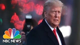 Trump Hosts Rally During Impeachment Vote | NBC News (Live Stream Recording)
