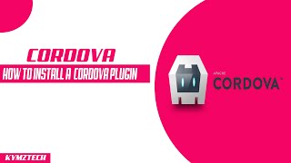 How to install a cordova plugin 2019/2020