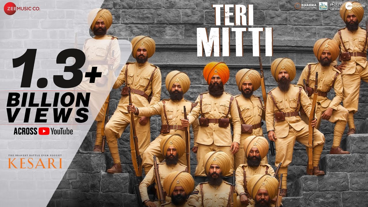 Teri Mitti - Kesari | Akshay Kumar & Parineeti Chopra | Arko | B Praak ...