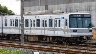 【東京メトロ03系 7編成目 廃車回送】東京メトロ03系 03-121F（5ドア車）廃車回送＋渡瀬北その他車両解体状況