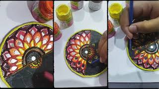 Let's make a lippon art piece with dot mandala.. Hope you guys like the video