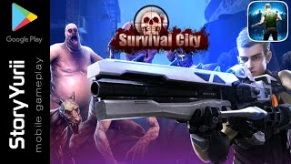 action games for android offline - Survival City:Zombie Royale Gameplay