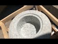 日式花园3：吊装巨石、平整地形 diy japanese garden 3 boulder installation and terrain creating