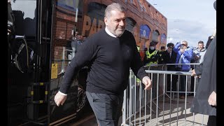 Celtic fans at Ibrox - Ange Postecoglou masterminds huge title win at Ibrox