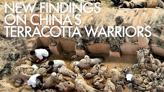 Watch new archaeological find unearthed of terracotta sculpture armies of China's first emperor