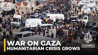 Humanitarian crisis in Gaza worsens due to relentless Israeli bombardments