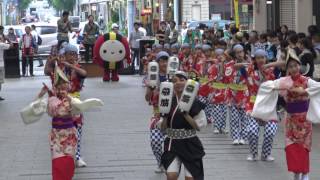 2016年[4K]帯屋町筋ジュニア隊｢2016よさこいアンコール･19日」