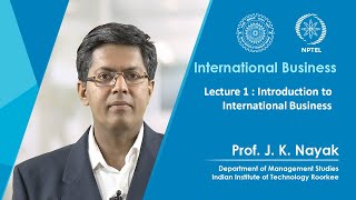 Lecture 01: Introduction to International Business
