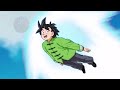 goten scared goku and gohan by showing his fury for the first time in the anime official