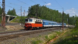 ČD 242.213 - Sp 1678 / 1679 Cyklo Ohře - Léto 2024