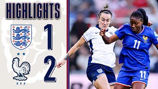 England 1-2 France | Lionesses Defeated At St.James' Park | Highlights