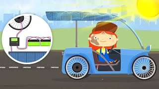 Eğitici çizgi film - Dr. Mac Wheelie güneş aracı yapıyor! Çocuklar için. Türkçe