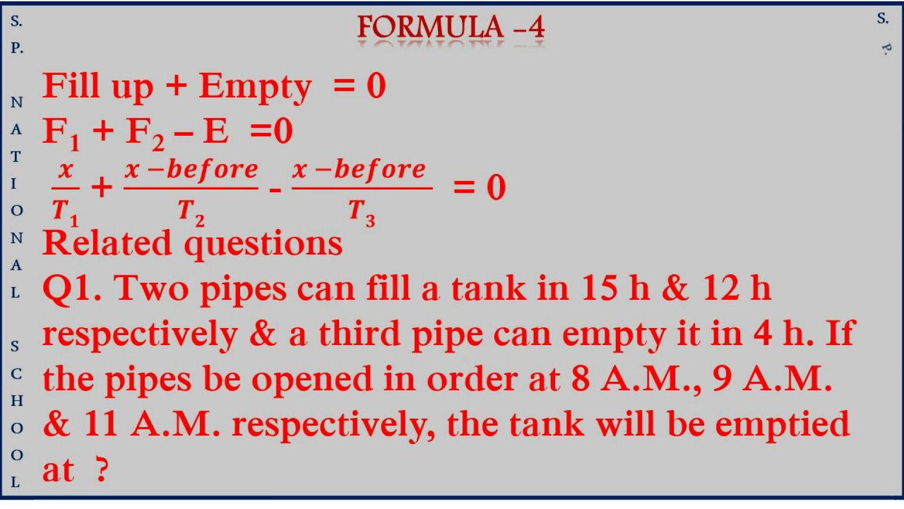 Math Pipes Cistern Youtube