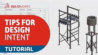 Tips for Design Intent - SOLIDWORKS User Tips and Tricks