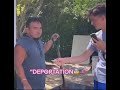 No no camera deportation - my name is Luis😁