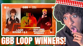 Loopstation Qualified Wildcard Winners Announcement | GBB23: World League | YOLOW Beatbox Reaction