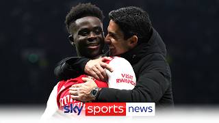 Mikel Arteta praises Bukayo Saka on the 5th anniversary of his Arsenal debut