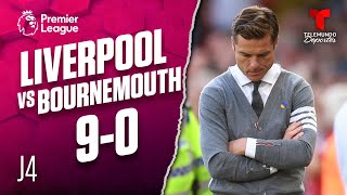 Highlights & Goals: Liverpool vs. Bournemouth: 9 - 0 | Premier League | Telemundo Deportes