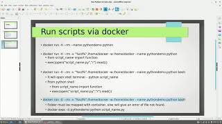 Run Python Scripts from Docker #4
