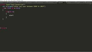 leap year task in javascript