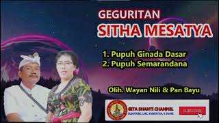 Pupuh Ginada Dasar, Pupuh Semarandana, Geguritan Dewi Sita Mesatya @GitaShantiChannel