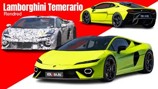 New Lamborghini Temerario Rendered