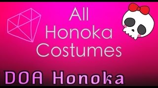 DOA5LR: Honoka All Costumes.