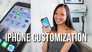 Organizing and Decluttering My Phone 2020 | Iphone Customization Tips!