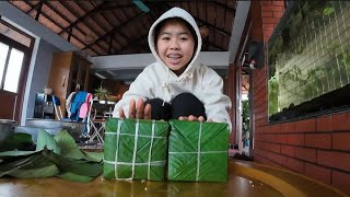 Học Gói Bánh Chưng Ăn Tết Tất Vui | Learn How to Wrap Banh Chung for a Happy New Year | Dương cookie