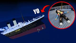 ME voy de VACACIONES y ocurre algo TERRIBLE 💀🚢 se hunde el barco roblox | paolazgames